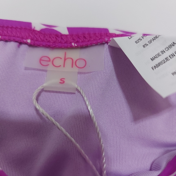Echo Purple Polka Dot Bikini Bottoms - Picture 5 of 11
